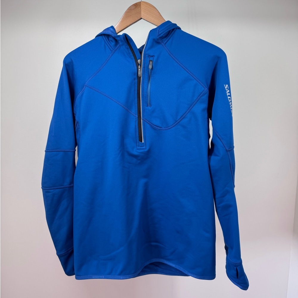 Salomon Men's Vibrant Blue Performance Jacket